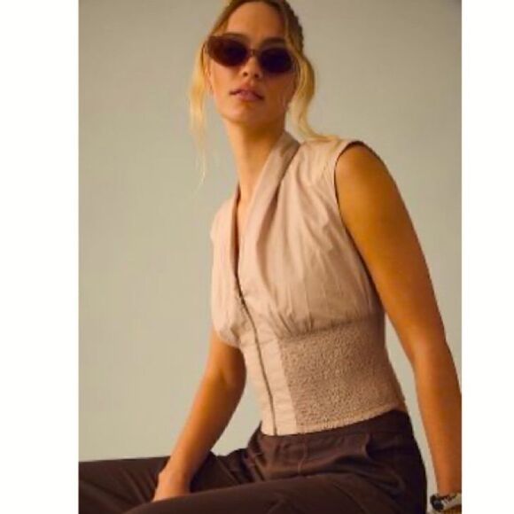 Maeve sleeveless zip front top NWT - Picture 1 of 3